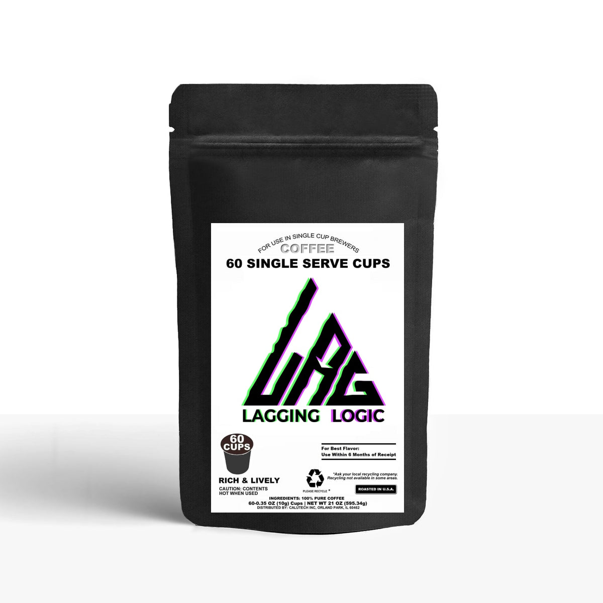 60 Pack Single Serve Coffee Capsules