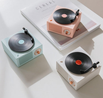 The Analog: Retro Vinyl Bluetooth Speaker