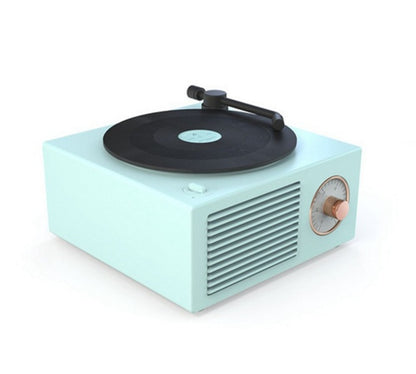 The Analog: Retro Vinyl Bluetooth Speaker