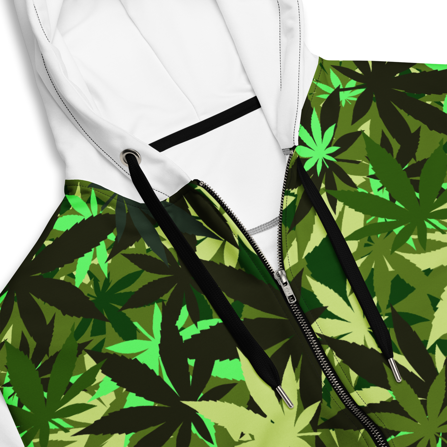The "High-Vis" Zip Hoodie