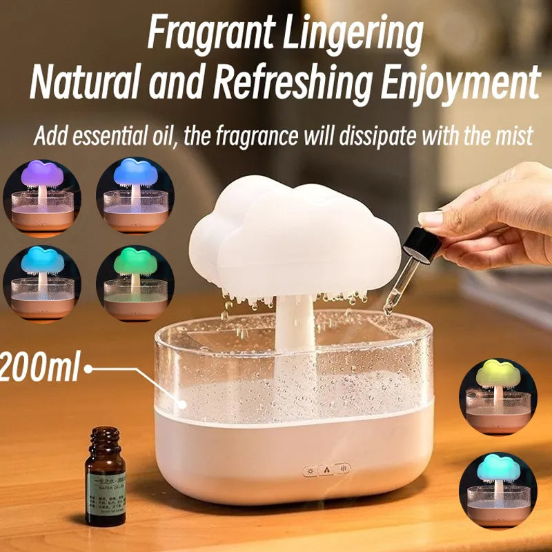 The Nimbus: Ambient Rain Humidifier & Diffuser
