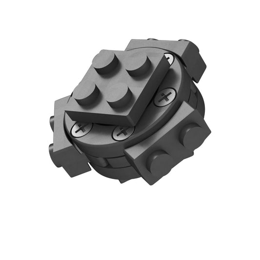 The "Mechanical Override" Metal Fidget Spinner